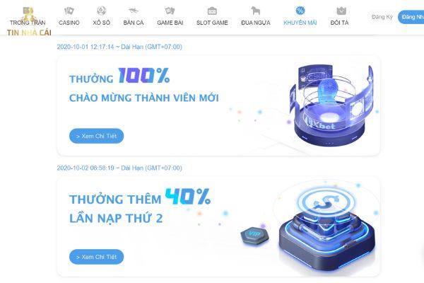 Các chương trình khuyến mãi của 8Xbet mới nhất 3 Các khuyến mãi khi đặt cược tại nhà cái 8Xbet