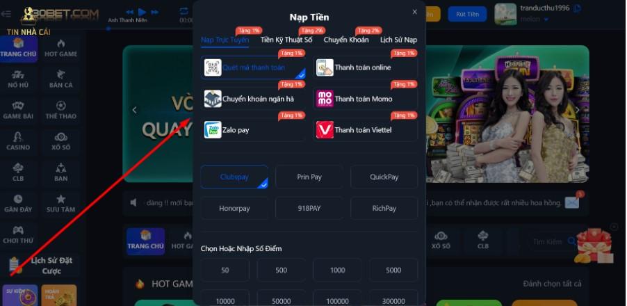 130bet - Thương hiệu cá cược đẳng cấp hàng đầu 8 Nạp - rút tiền 130bet siêu đơn giản và tiện lợi