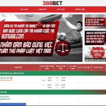 388bet – Nhà cái cá cược với độ uy tín top đầu hiện nay