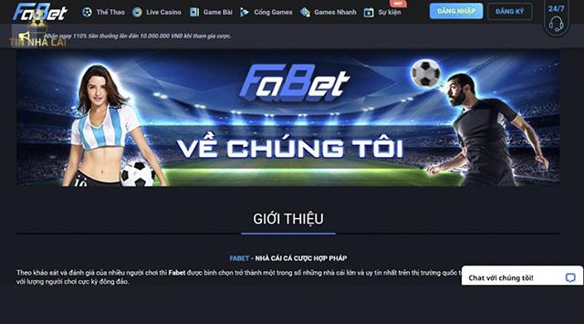 Fabet lừa đảo - Bóc mẽ sự thật phía sau 6 Fabet có sự đầu tư kỹ lưỡng cả về giao diện và chất lượng dịch vụ