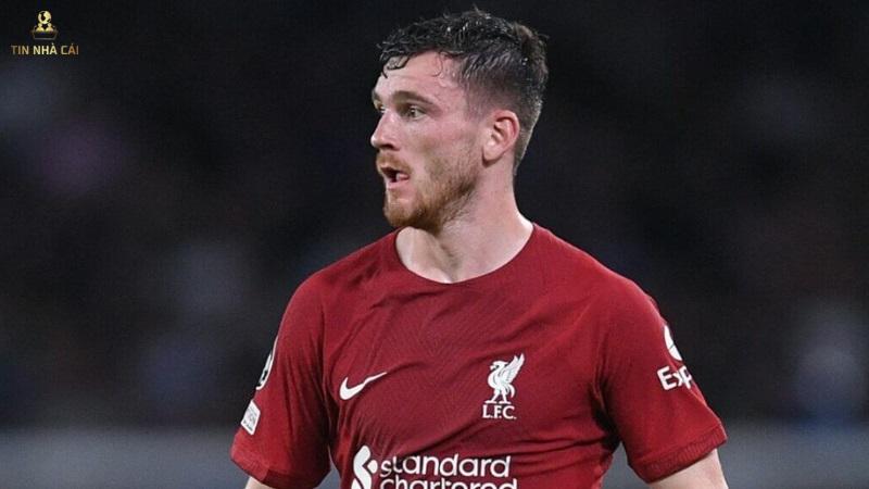 Top 10 hậu vệ hay nhất thế giới trong bóng đá hiện nay 9 Hậu vệ hay nhất thế giới Andy Robertson của đội Liverpool