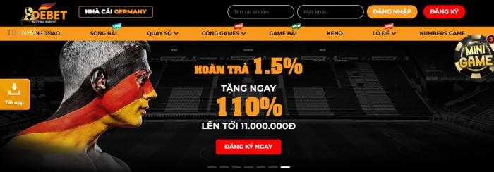Tìm hiểu về Debet – nhà cái cá cược số 1 đến từ Đức 8 Quá trình đăng ký tài khoản tại nhà cái Debet nhanh chóng, đơn giản
