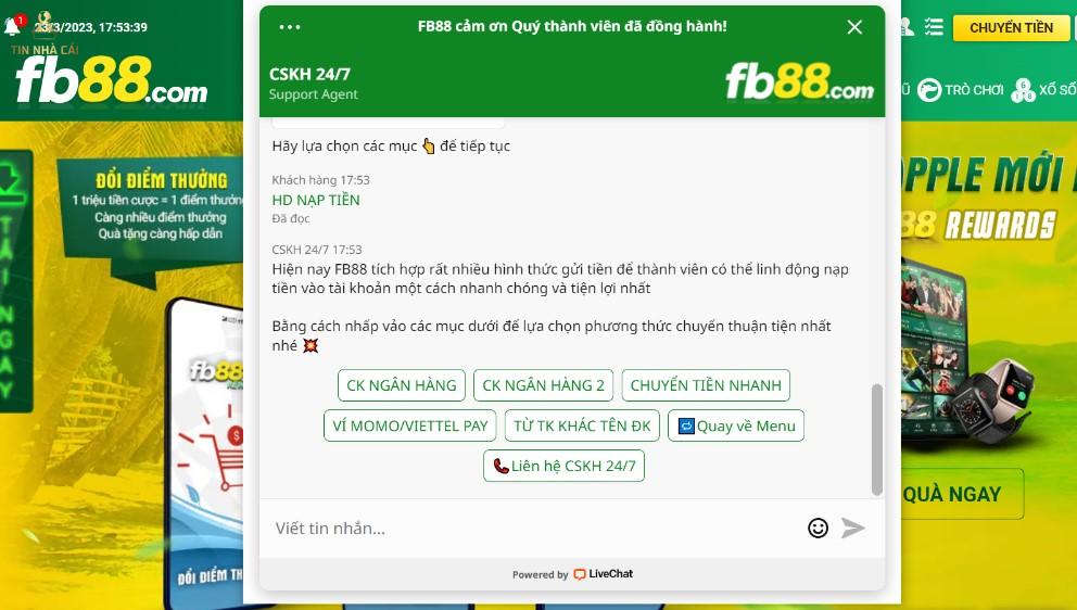 FB88 - Địa chỉ cá cược hot nhất đến từ châu Âu 16 Chăm sóc khách hàng 24/24 tận tình - chu đáo