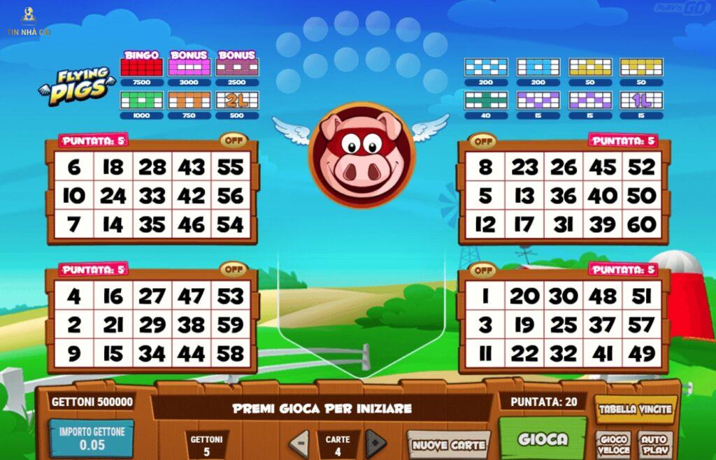 Giải thích một số thuật ngữ có trong slot game Flying Pig