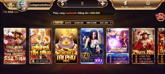 Giao diện bắn cá bắt mắt
