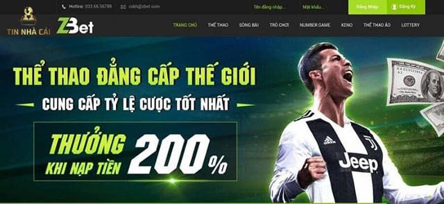 zbet lừa đảo Giao diện đẹp mắt với tone xanh đen