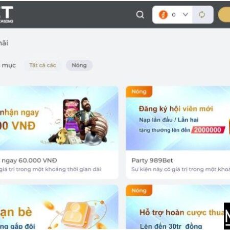 Giới thiệu 989BET – Địa chỉ cá cược uy tín số 1 Việt Nam