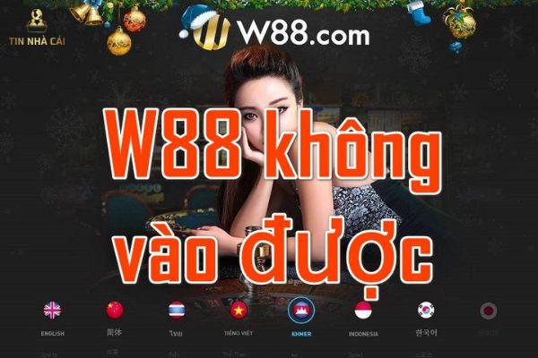 Nguyên nhân Iphone không vào được W88 