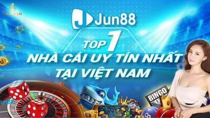 Jun88 - Nhà cái giải trí giúp người chơi kiếm tiền tỷ 24 Jun88 đã có thành tích đáng nể sau nhiều năm hoạt động