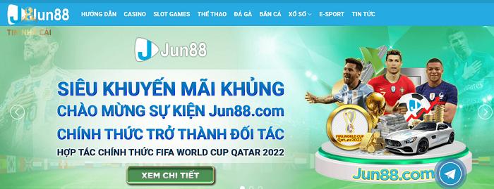 Jun88 - Nhà cái giải trí giúp người chơi kiếm tiền tỷ 45 Jun88 là nhà cái cá cược uy tín hàng đầu tại Việt Nam