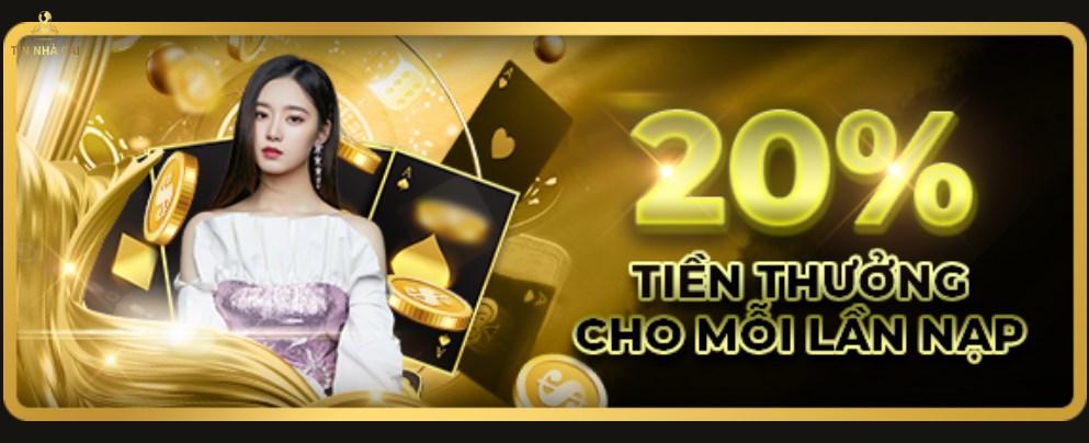K9win - Thương hiệu nhà cái số 1 về chất lượng, uy tín 36 K9win tặng thưởng 20% với mỗi lần nạp