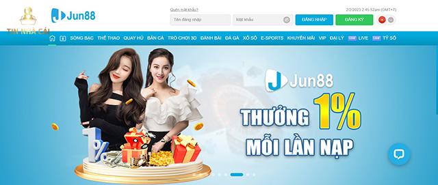 Jun88 - Nhà cái giải trí giúp người chơi kiếm tiền tỷ 26 Khuyến mãi jun88 quanh năm