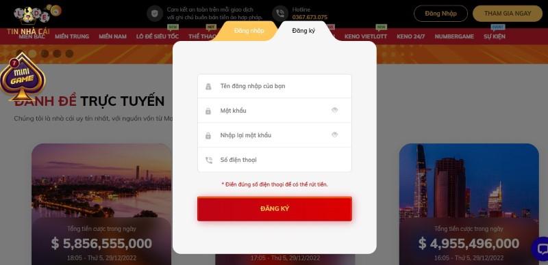 Lode88 - Thông Tin Tổng Quan Về Nhà Cái Số 1 10 Hệ thống đã tối giản mọi thao tác đăng ký để người chơi thực hiện dễ dàng