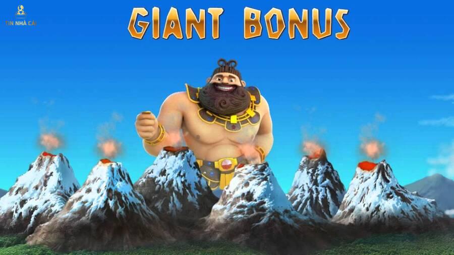 Giao diện của màn Giant Bonus