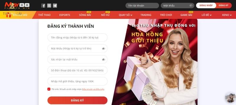 May88 - Thương hiệu cá cược số 1 thế giới hiện nay 9 Tất cả giao dịch tại nhà cái May88 đều diễn ra nhanh chóng
