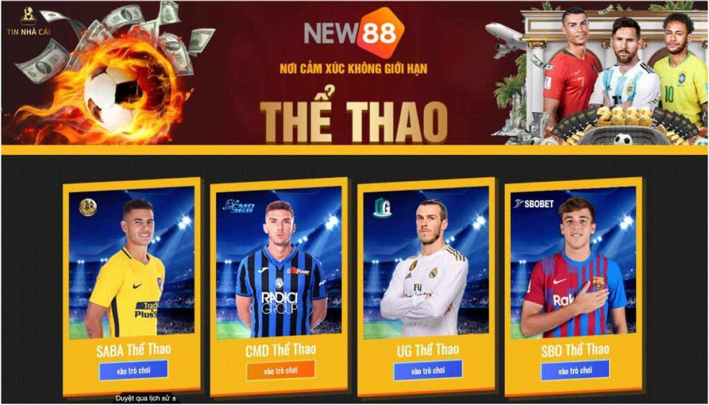 New88 - Thế giới giải trí thực thụ với tiền thưởng khủng 24 Thể thao tại New88