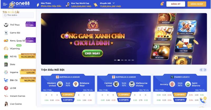 One88 - Nhà cái uy tín đẳng cấp số 1 tại châu Âu 