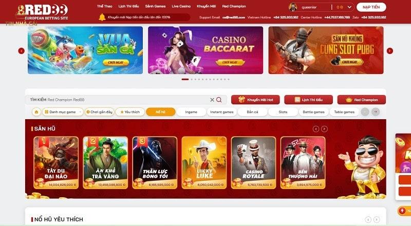 Red88 – Nhà cái cá cược mới đẳng cấp nhất hiện nay 6 Những ưu điểm nổi bật của nhà cái Red88 làm nên uy tín
