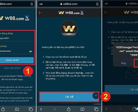 Tải W88 cho PC, smartphone trong 1 nốt nhạc