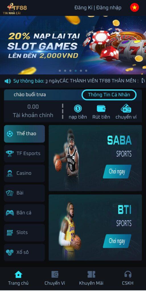 Tìm hiểu nhà cái cá cược hàng đầu Việt Nam - TF88 từ A - Z 32 App TF88 thuận tiện để truy cập tham gia cá cược