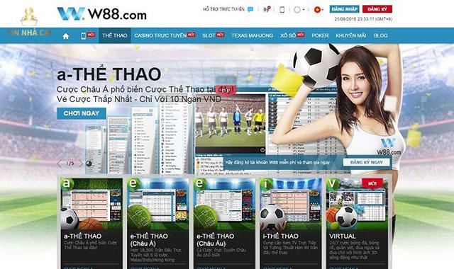 Trang chủ nhà cái w88