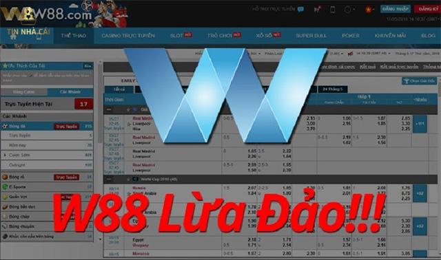 nhà cái w88 lừa đảo Trên mạng lan truyền thông tin nhà cái w88 lừa đảo