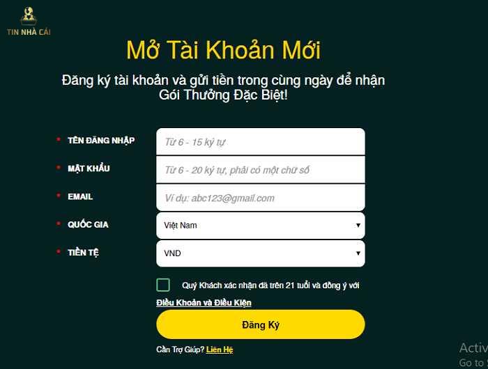 V9Bet là nhà cái như thế nào? Có đặc điểm gì? 11 Đăng ký tài khoản trước khi tham gia cá cược