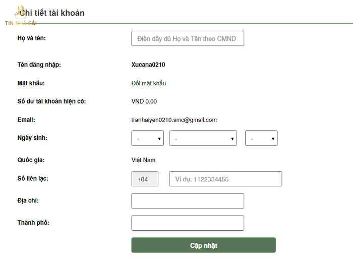 V9Bet là nhà cái như thế nào? Có đặc điểm gì? 13 Cập nhật thông tin ngân hàng