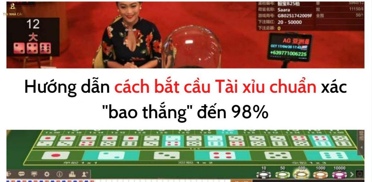 Hướng dẫn cách bắt cầu Tài xỉu chuẩn xác "bao thắng" đến 98% (2)