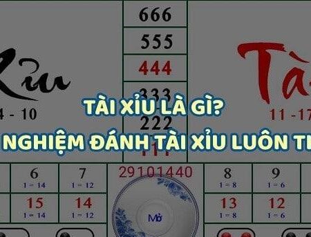Hướng dẫn cách đánh tài xỉu hay giúp bạn ăn sạch nhà cái