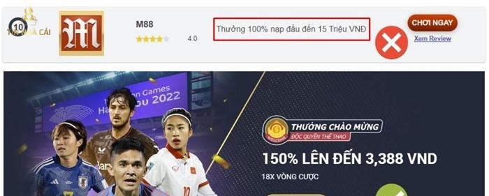 Một số khuyến mãi nhà cái đã lỗi thời, chưa được cập nhật