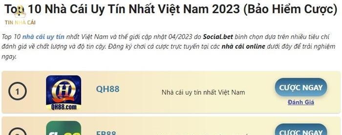 Đánh giá chung nhà cái uy tín Social.bet có đáng tin cậy?