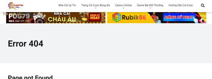 Một số link vào nhà cái bị chặn