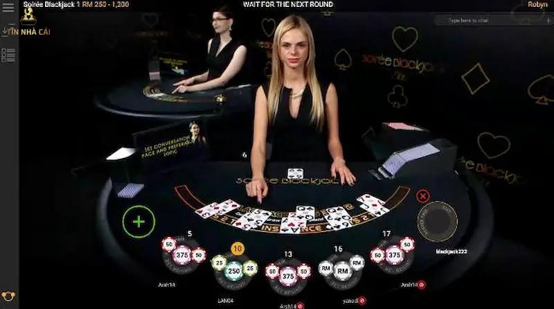 Blackjack M88 uy tín và chất lượng