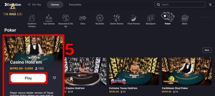 tìm phòng chơi w88 poker online