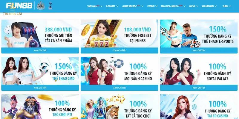 So sánh nhà cái Fun88 và 009