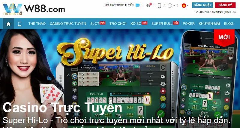 Nhà cái W88 - hợp pháp trên mọi cổng game